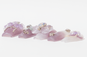 “Lavender Courtyard” Press on Nails set