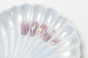 “Lavender Courtyard” Press on Nails set